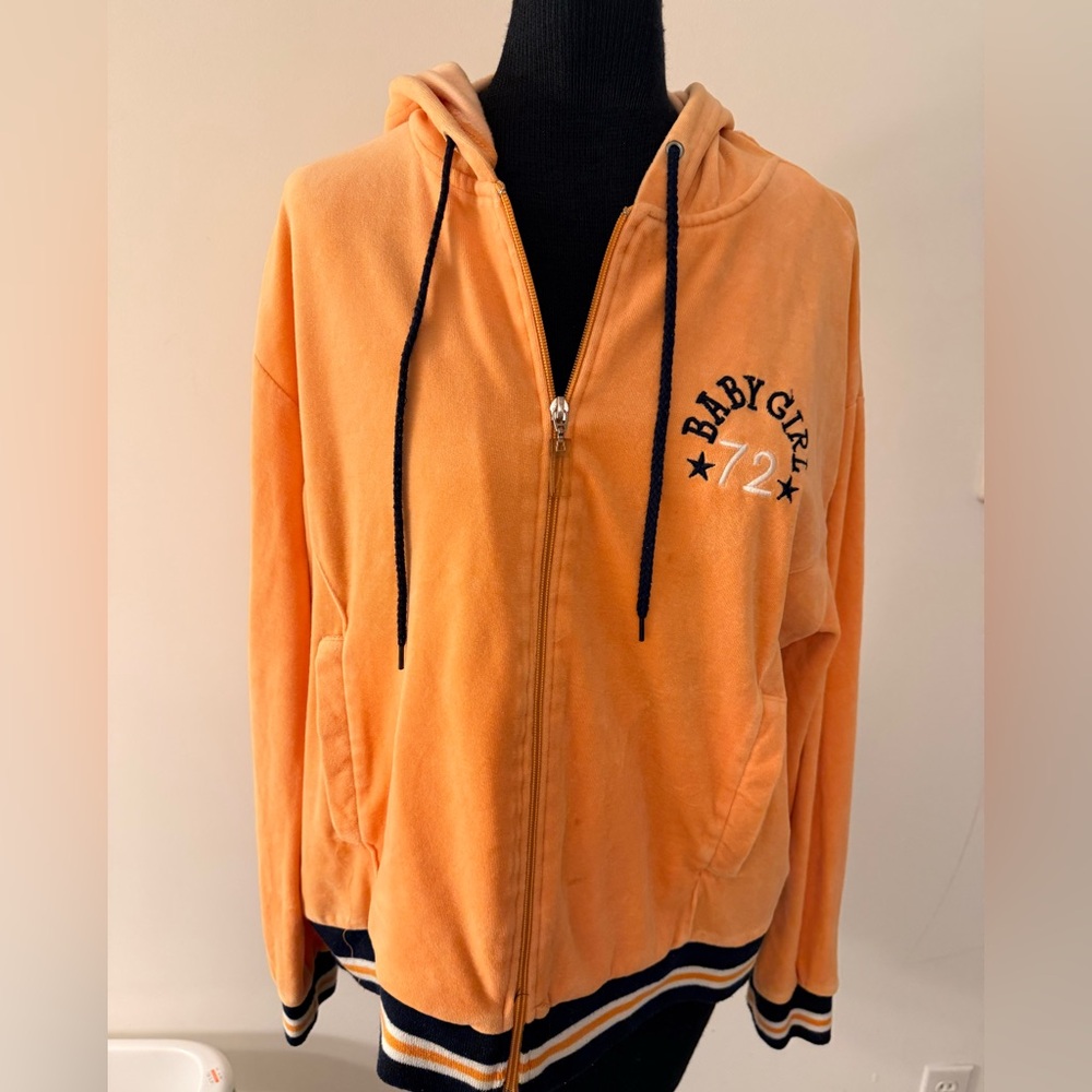 Apollo Active Orange Hoodie